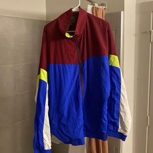 Color Block windbreaker